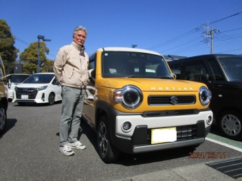 I様　ご納車おめでとうございます！